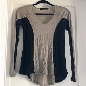 Grey and black lightweight shirt